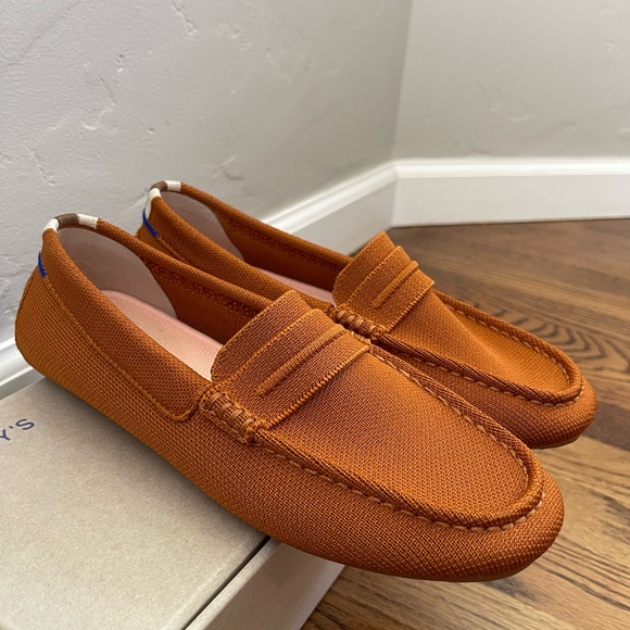 Rothy's The Driver Fawn Loafers 7 - Picture 4 of 5